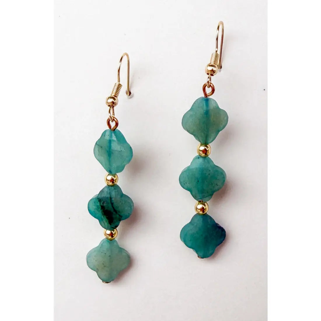 Turqouise Clover Earrings