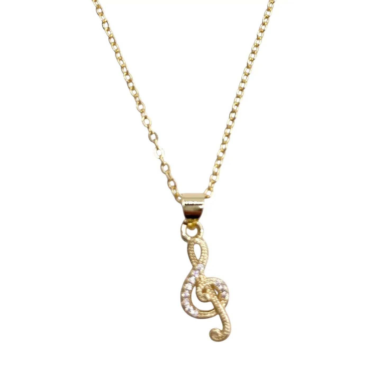 Musical Necklace Dainty Jewelry Gold