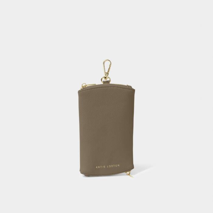 Katie LoxtonClip-On Sunglasses Case-Mink