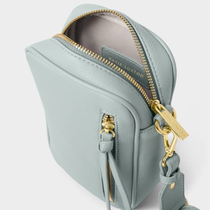Hallie Small Crossbody Bag-Duck Egg Blue