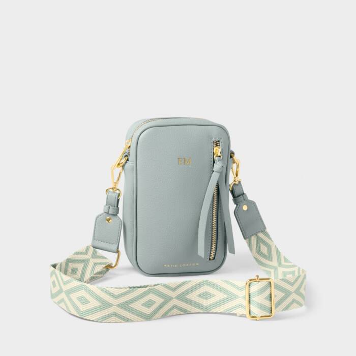 Hallie Small Crossbody Bag-Duck Egg Blue