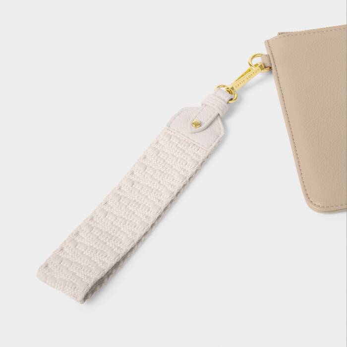 Katie Loxton Zig Zag Canvas Wristlet Strap