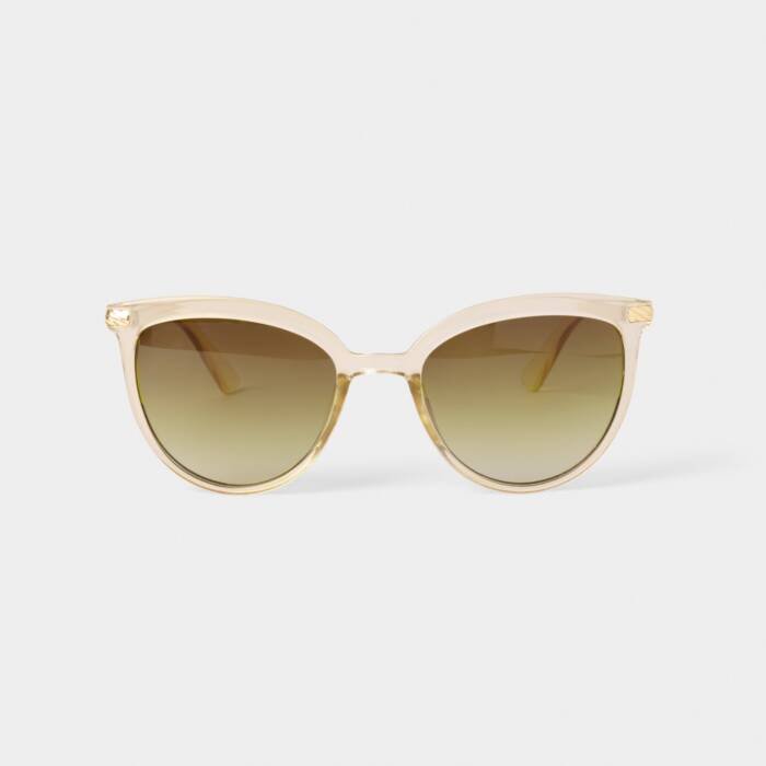 Katie Loxton Ravello Sunglasses-Nude Transparent