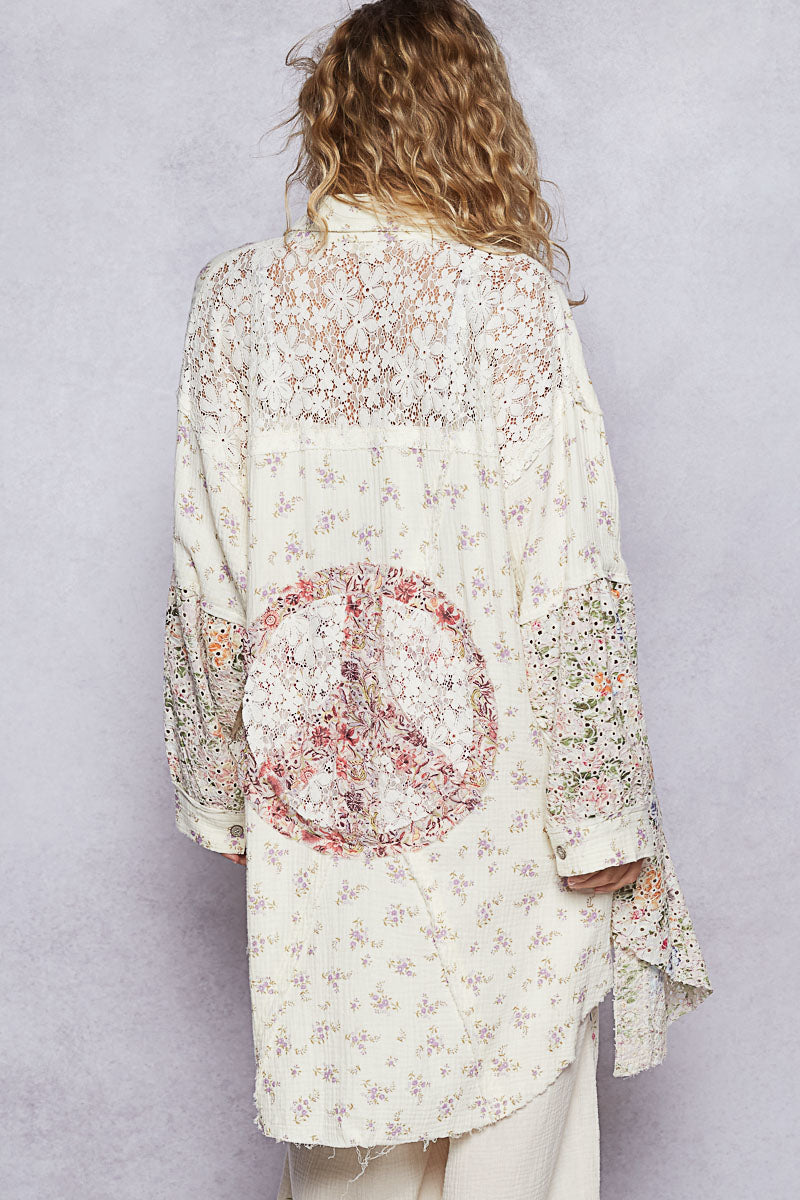 Haven Roomy Long Sleeve Duster Jacket