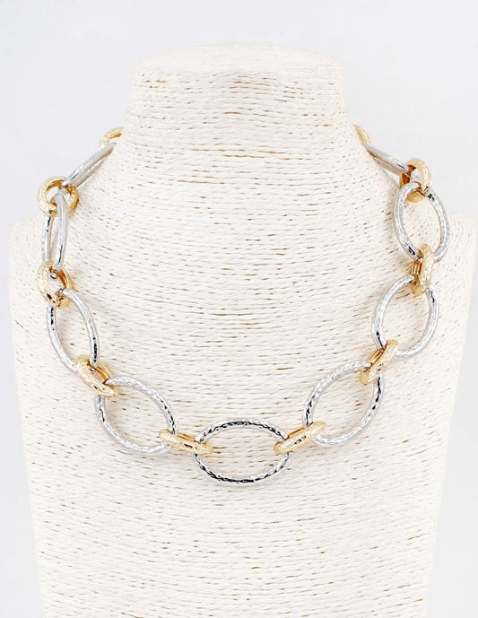 Chase Gold Silver Necklace