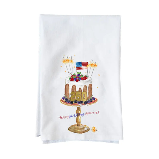 Happy Birthday America Kitchen Towel