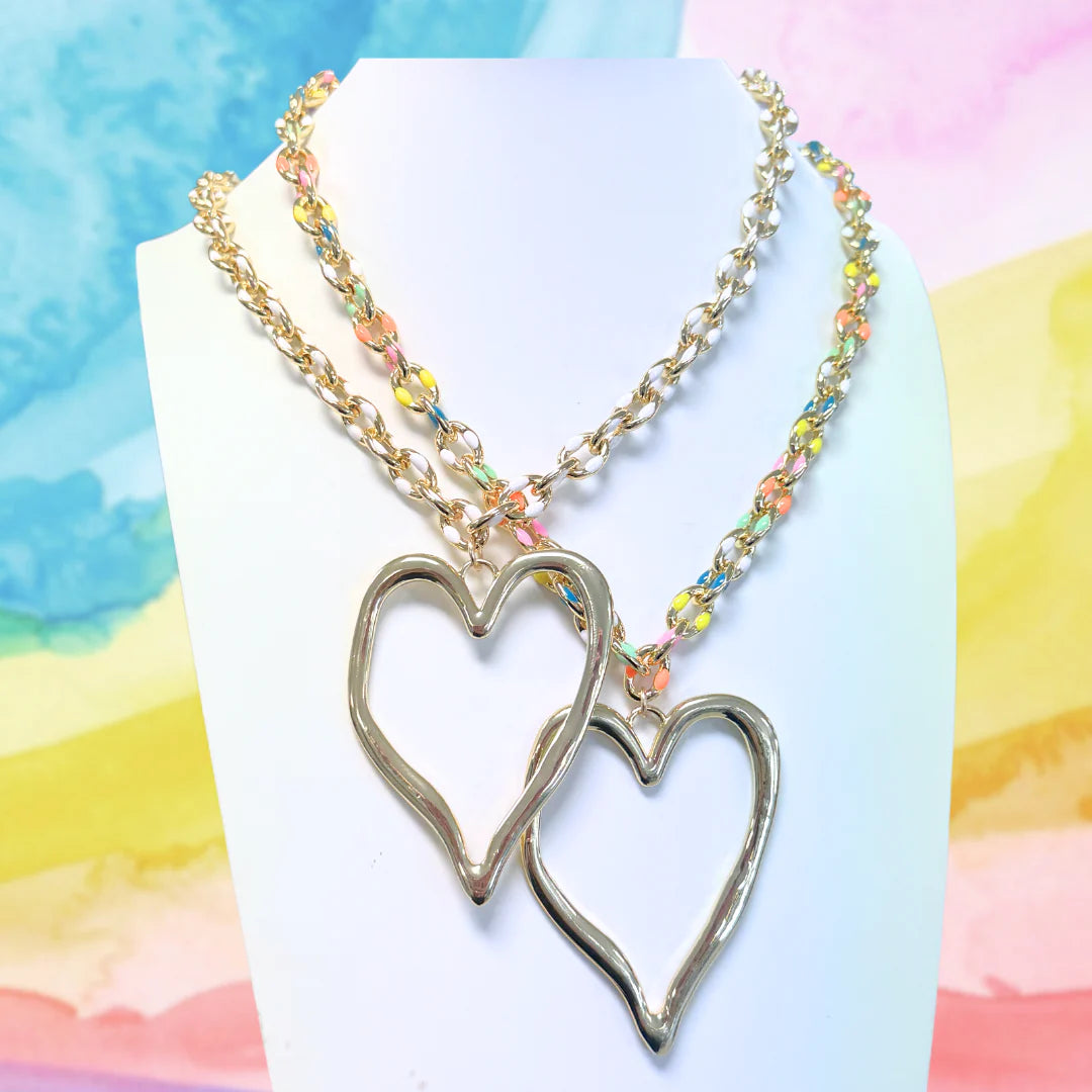 Dezi Necklace-Rainbow
