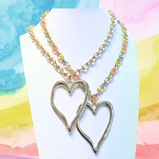 Dezi Necklace-Rainbow