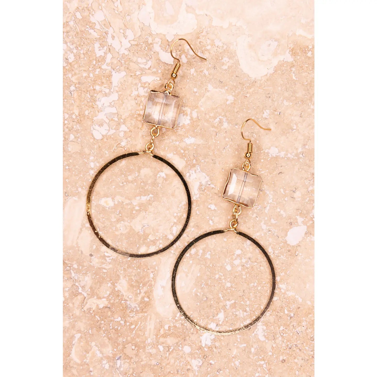 Jessica Earrings with Circle