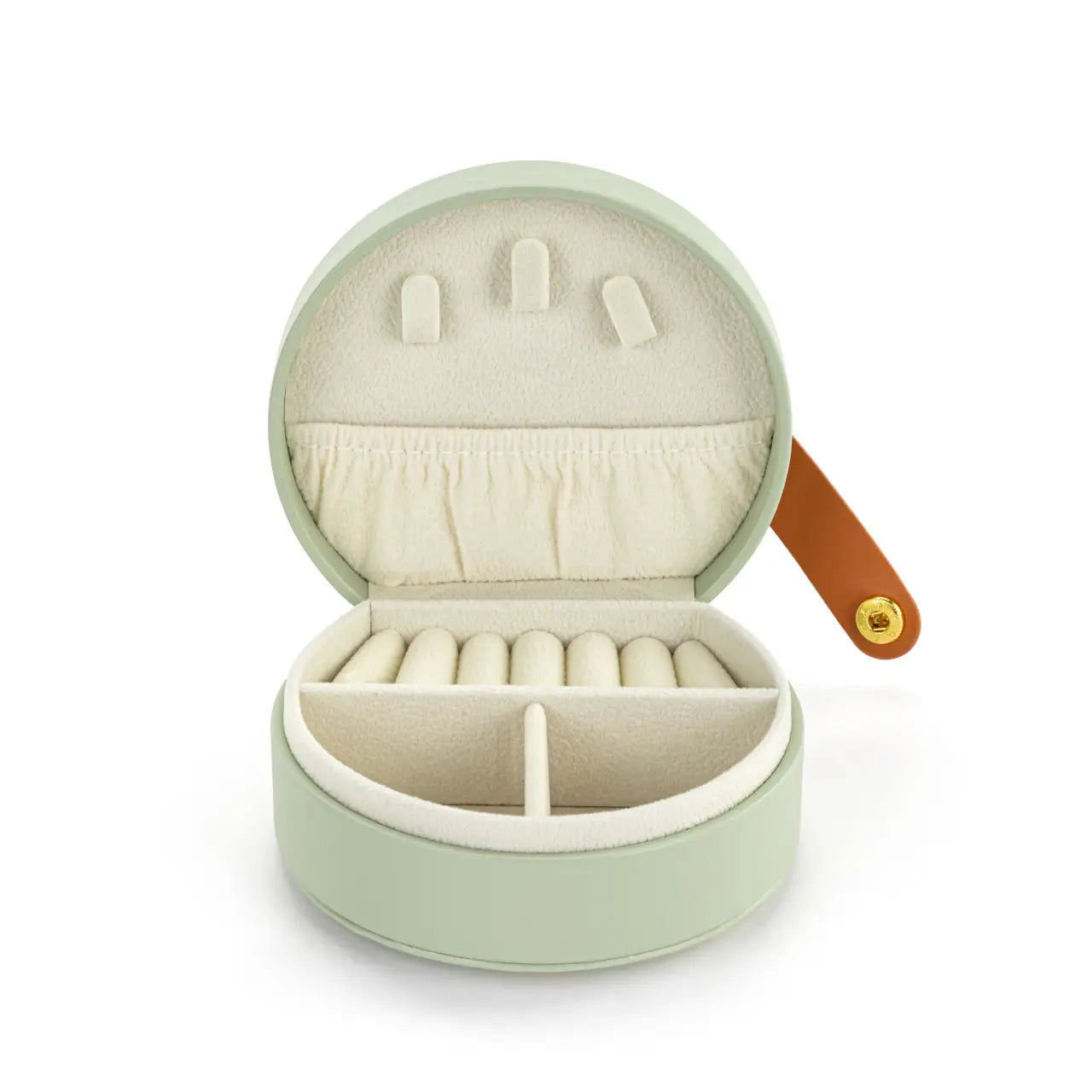 Sage Travel Jewelry Case - 4x3in