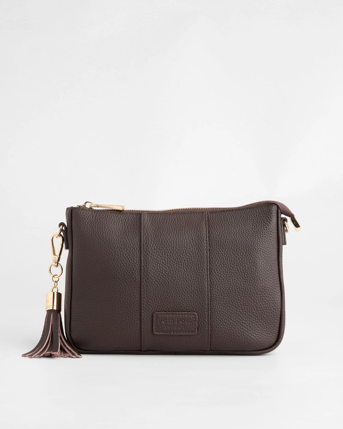 POM POM LONDON CITY SLIM CHOCOLATE PLUM