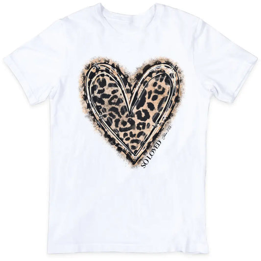 So Loved Leopard Heart