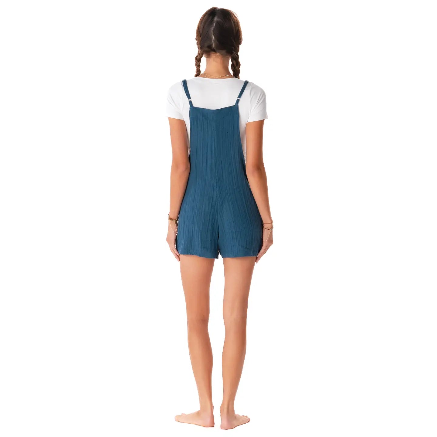 Pacific Romper with Adjustable Straps