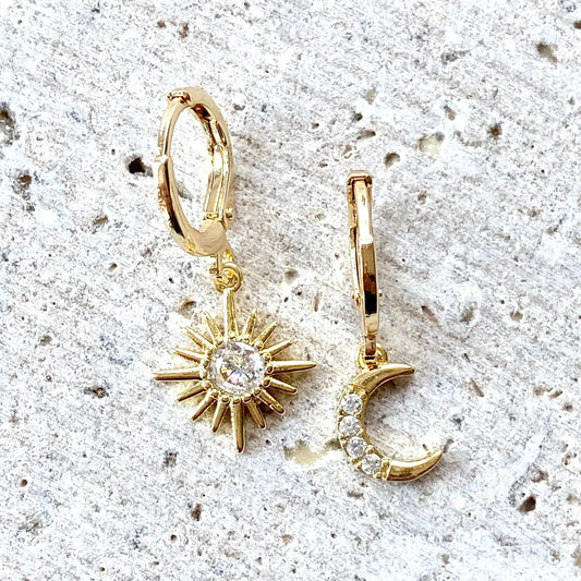 Sun Moon Celestial Boutique Earrings