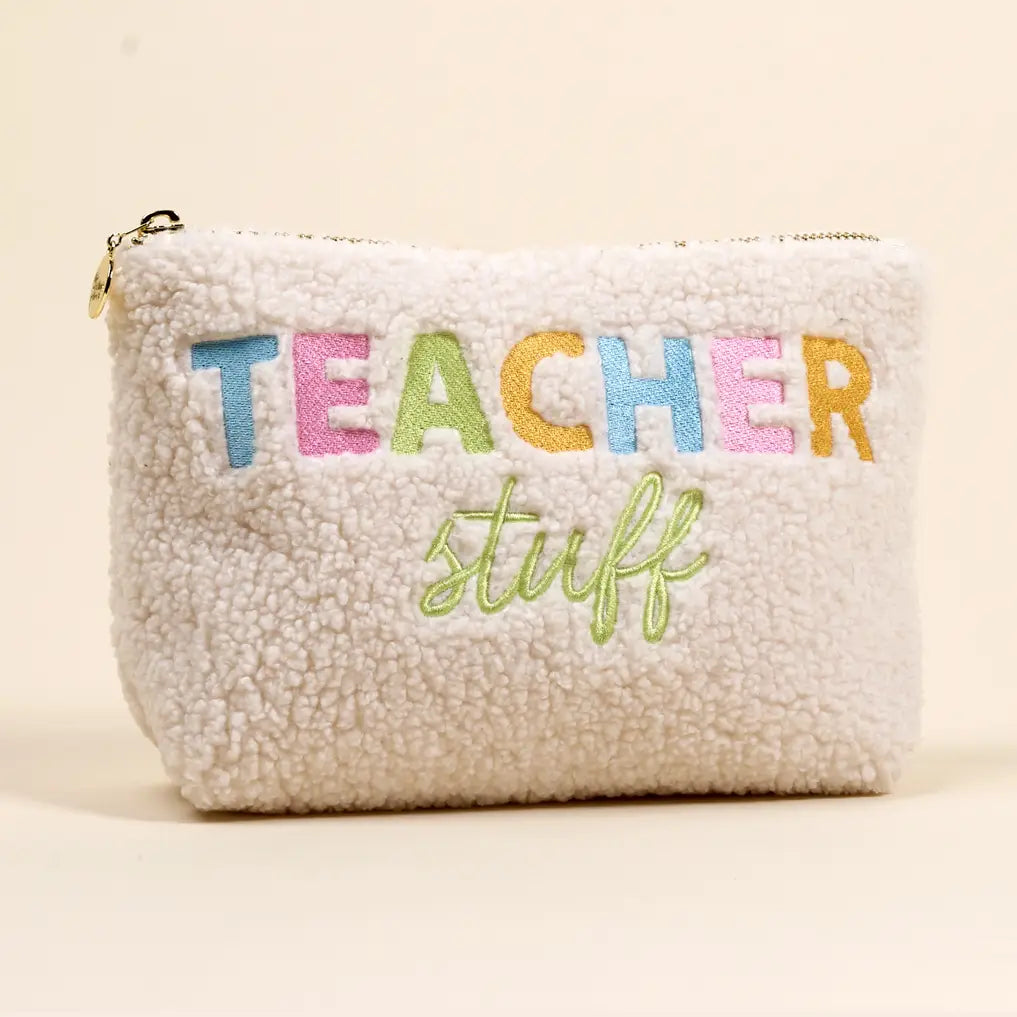 Teddy Pouch–Teacher Stuff