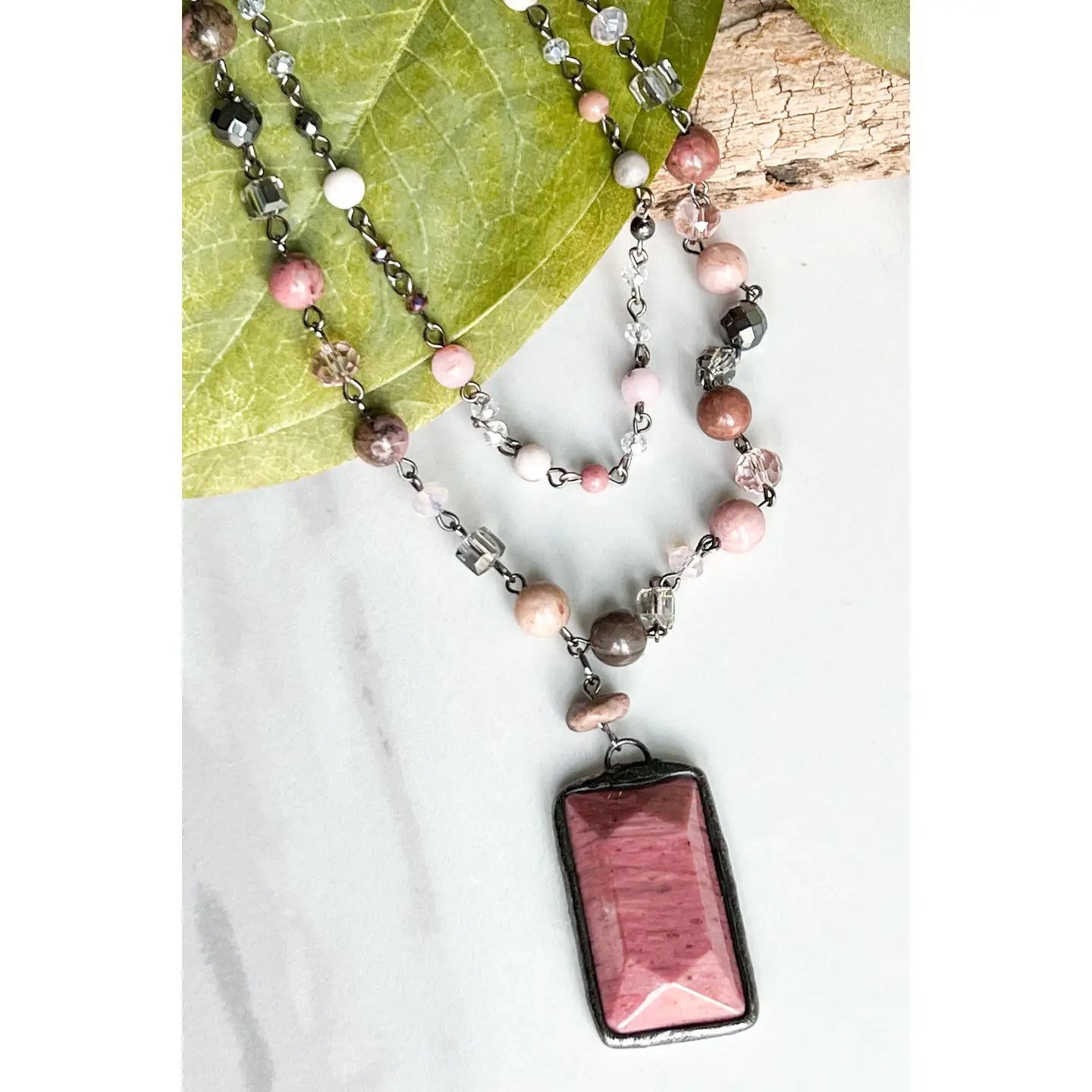 Lexi Necklace Mauve