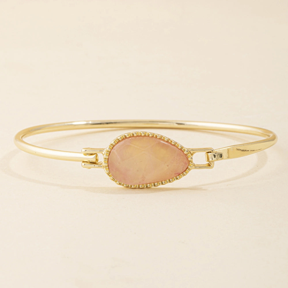 Semi Precious Stone Teardrop-GDROQ