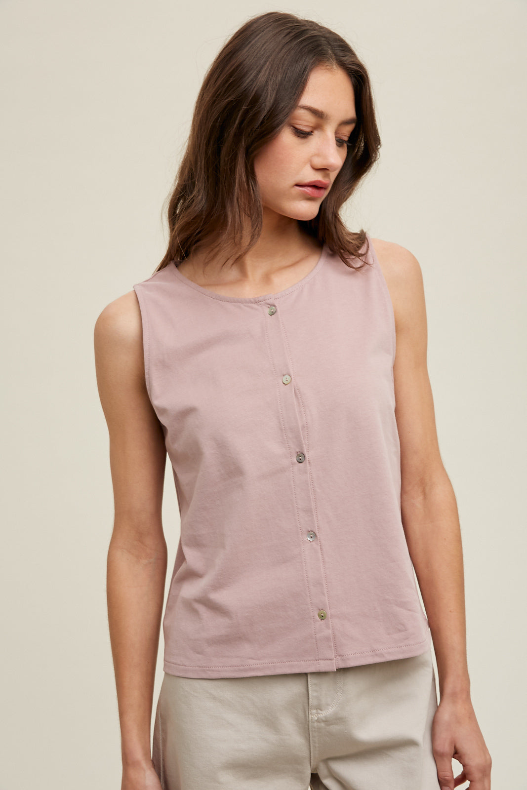 Picnic in the Park Top-Mauve