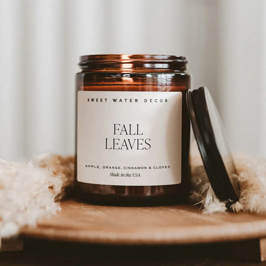 Fall Leaves 9 oz Soy Candle