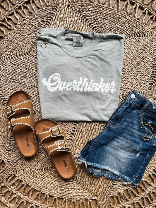 Overthinker Graphic Tee - Bay