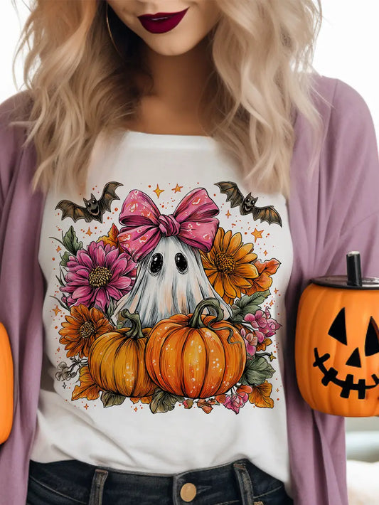 Ghost Pumpkin Patch TEE
