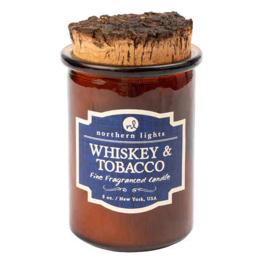 Cocktail Inspired Spirit Candles-Whiskey and Tobacco
