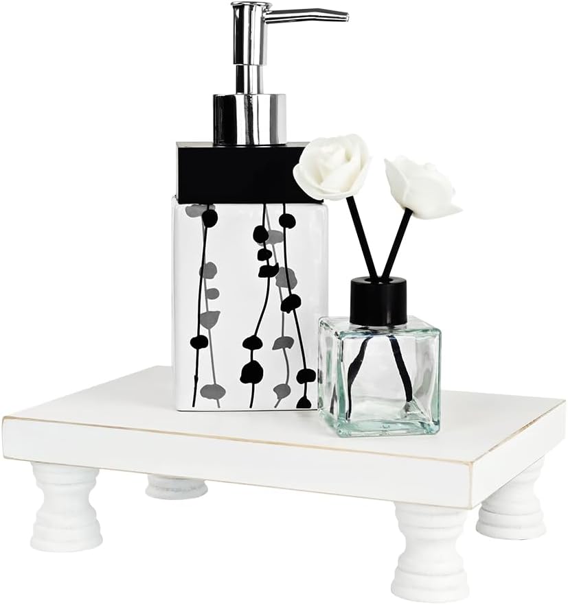 Pedestal Stand for Home-White