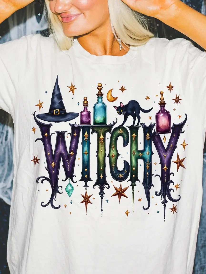 Witchy Halloween Tee