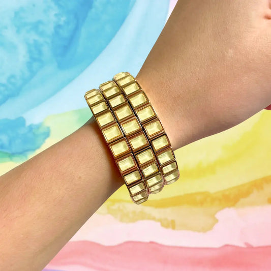 Kris Bracelet-Pale Yellow