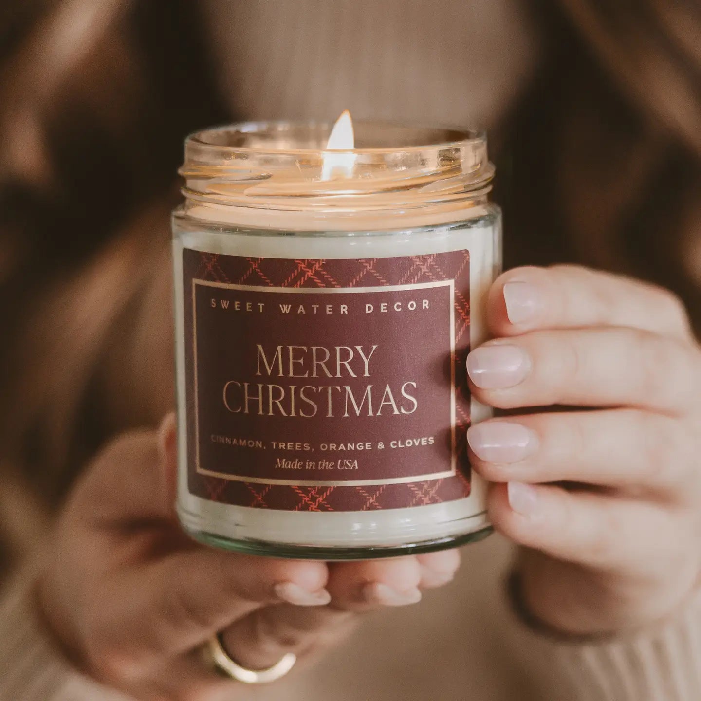 Merry Christmas 9 oz Soy Candle
