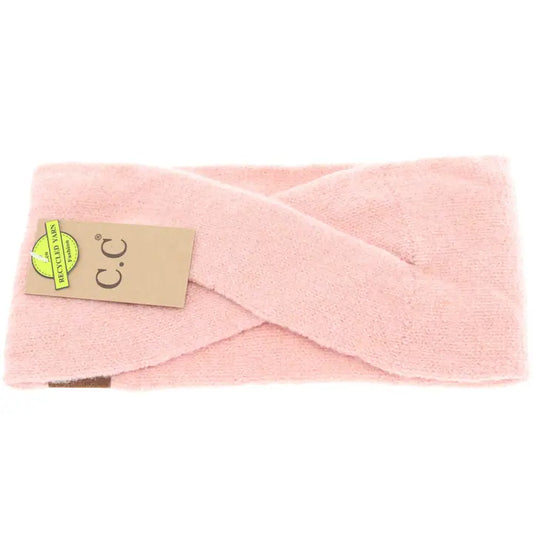Soft Crossed C.C Eco-Friendly Fashion Headband-Assorted Colors