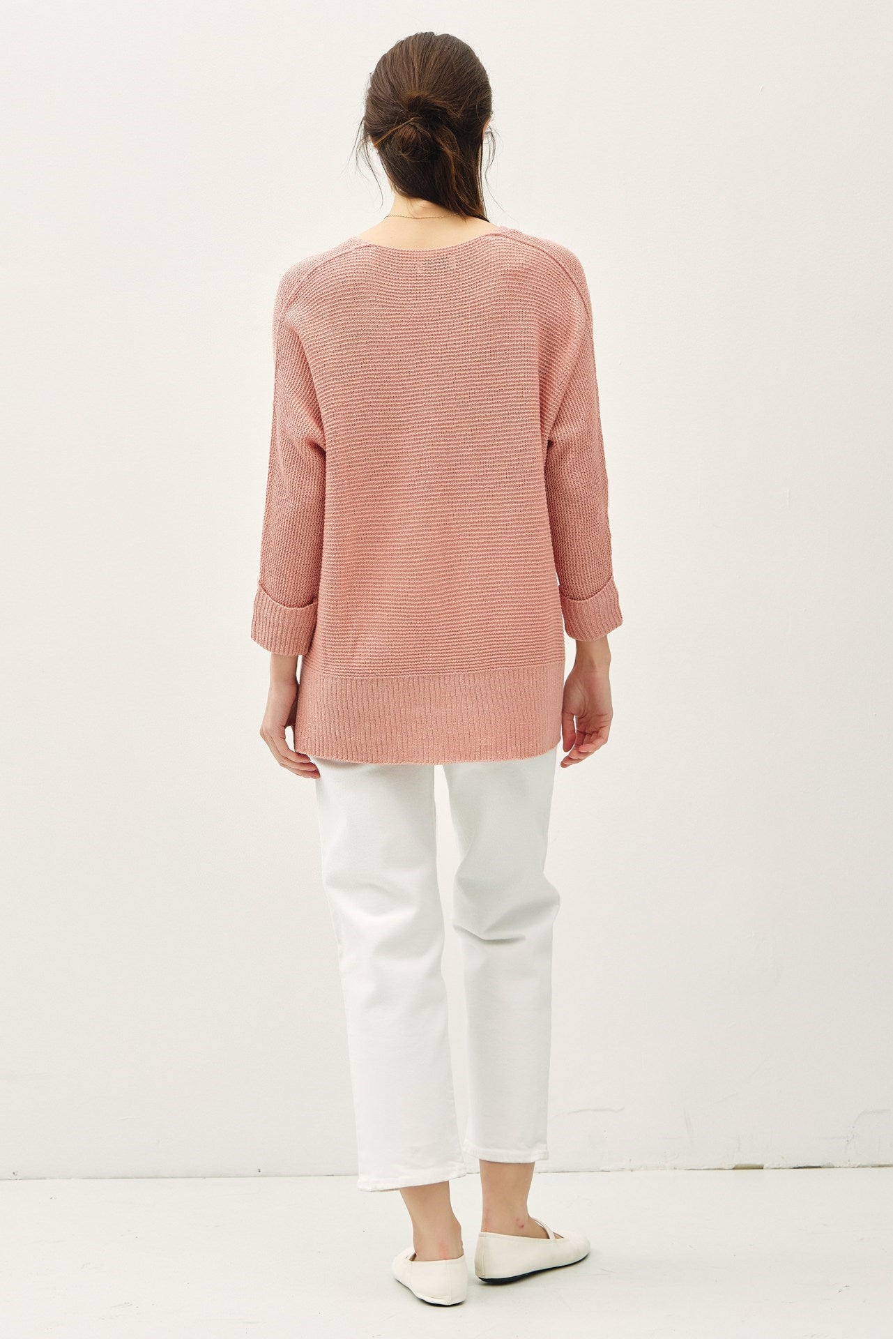 Addie Sweater-Blush