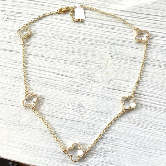 Clover Quatrefoil Medium Necklace