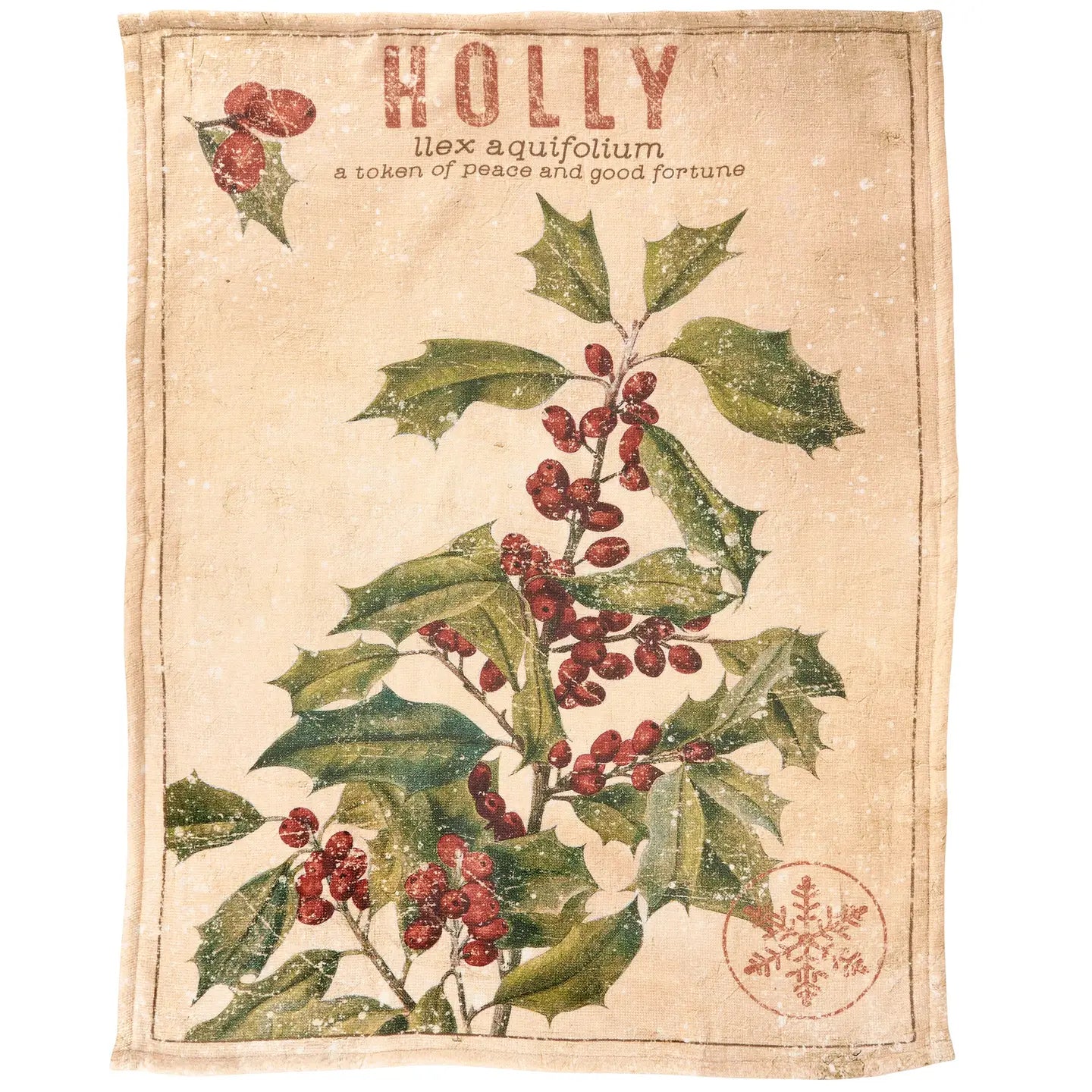 Holly Kitchen Towel