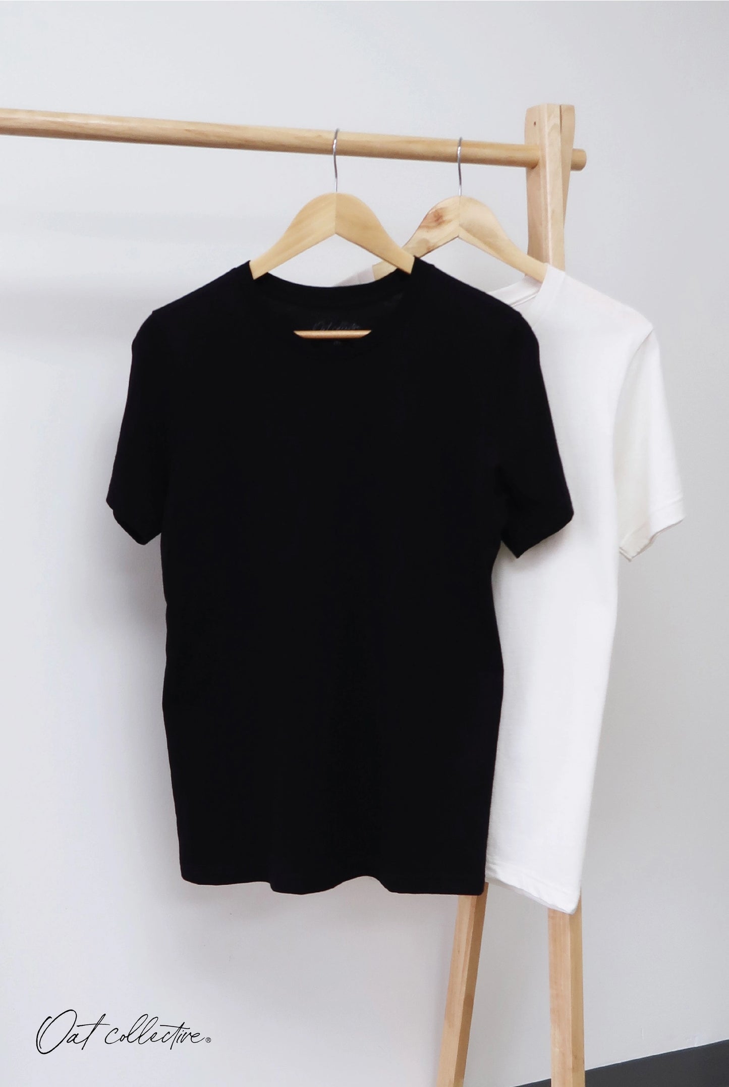 OC Basic Solid T-Shirt-Heather Mauve