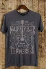 Nashville T-Shirt-Charcoal