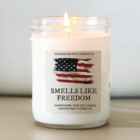 Smells Like Freedom Soy Candle-4oz
