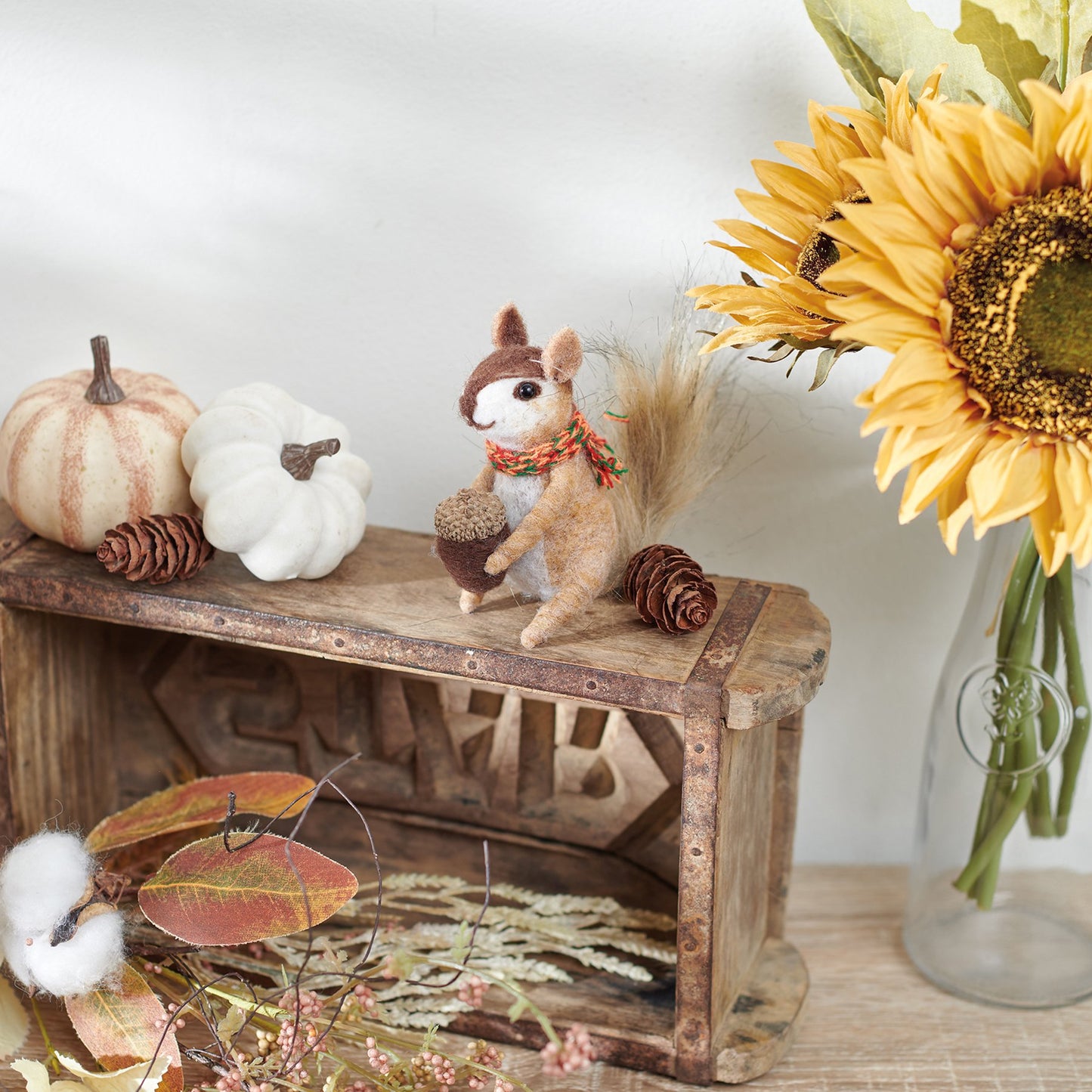 Squirrel with Scarf Critter