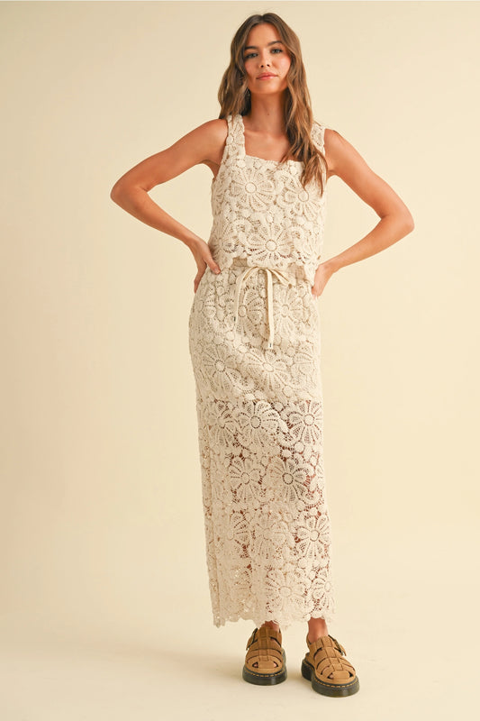 Tropea Crochet Knitted Skirt