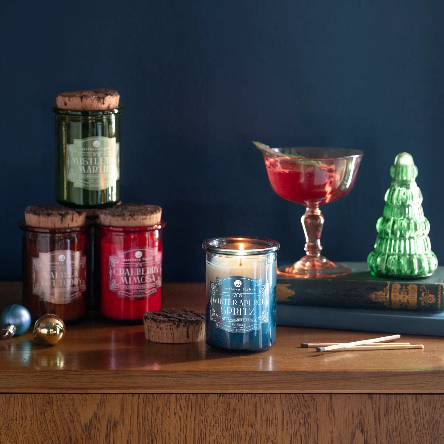 Seasonal Spirit Candles-Cranberry Mimosa