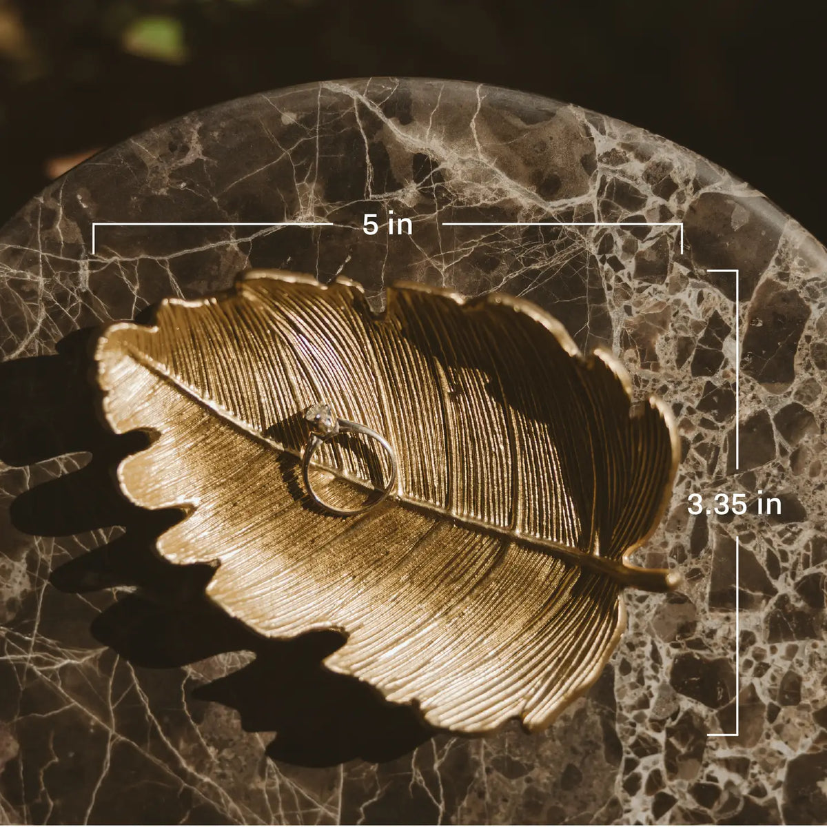 Leaf Accessory Dish - Fall Decor & Gifts