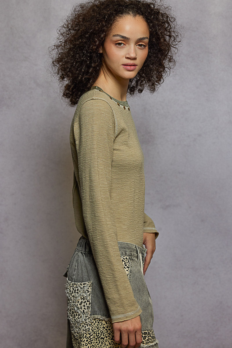 Granger Long Sleeve-Olive