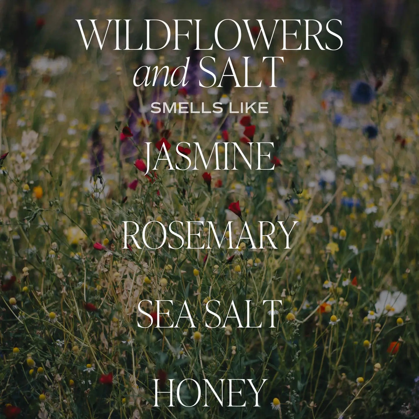Weekend or Wildflowers & Salt  Hanging Air Freshener