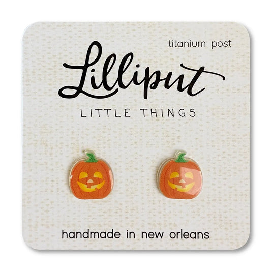 Lilliput Jack O' Lantern Earrings