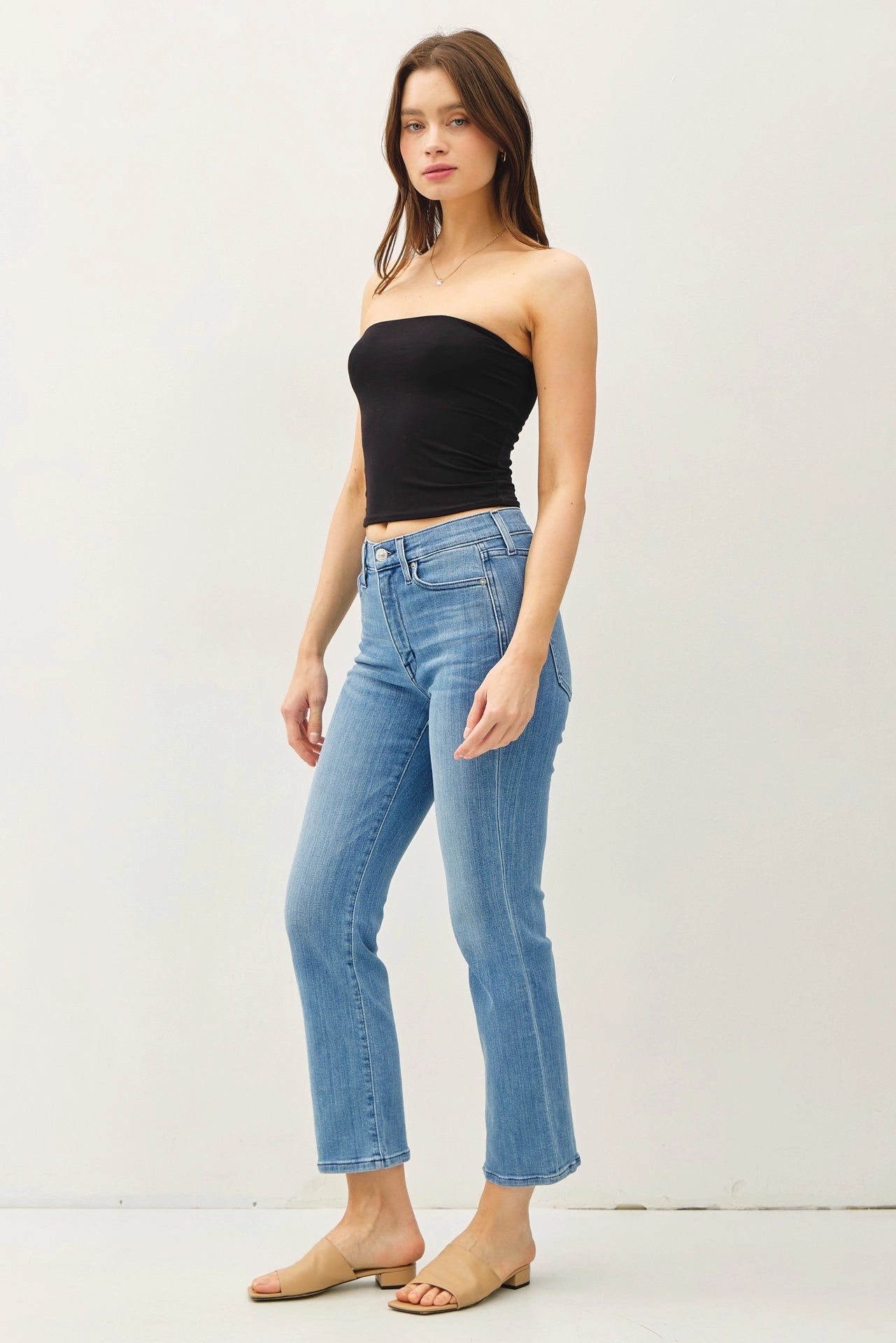 Basic Bandeau Top-Black
