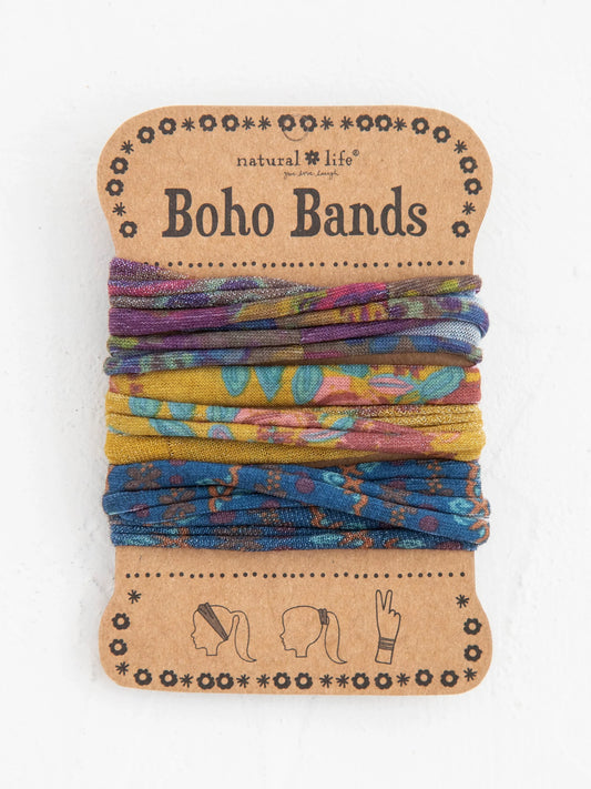Boho Bands Purple/Mustard/Charcoal