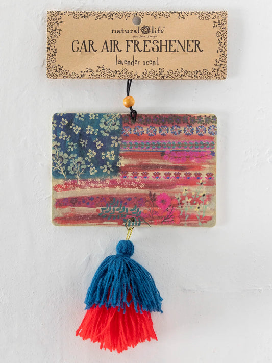 Car Air Freshener - American Flag