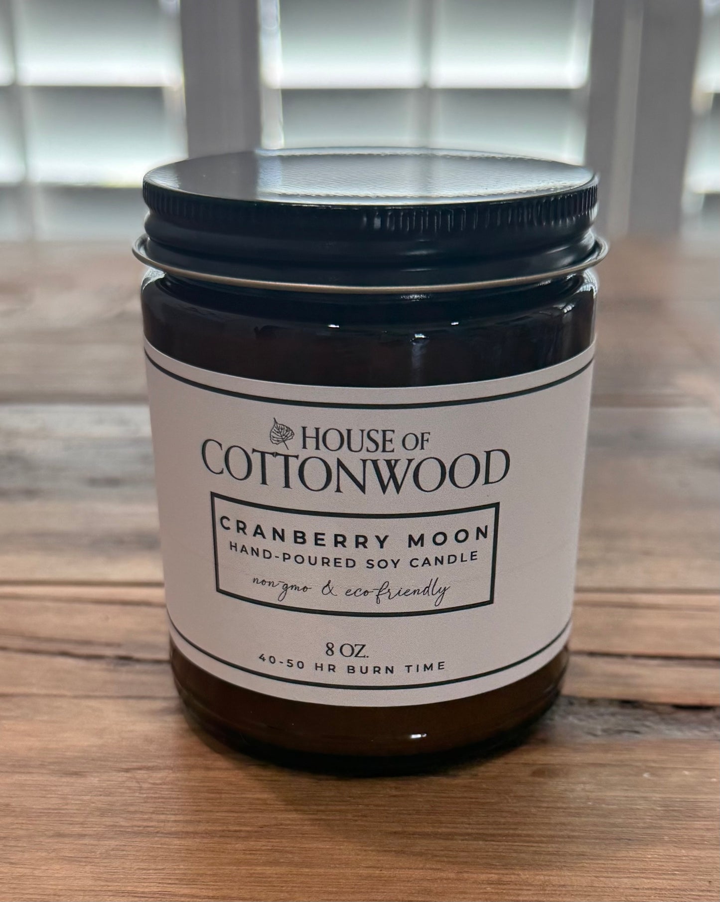 House of Cottonwood 8oz Candle-Cranberry Moon
