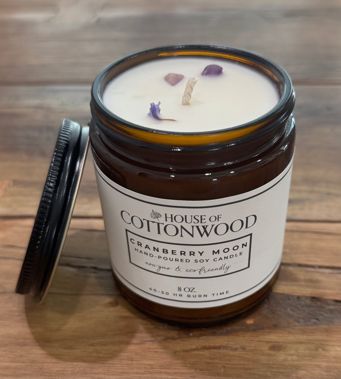 House of Cottonwood 8oz Candle-Cranberry Moon