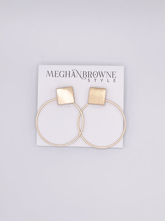 Reba Gold Earrings